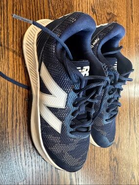 New Balance Navy & White turf Sneakers